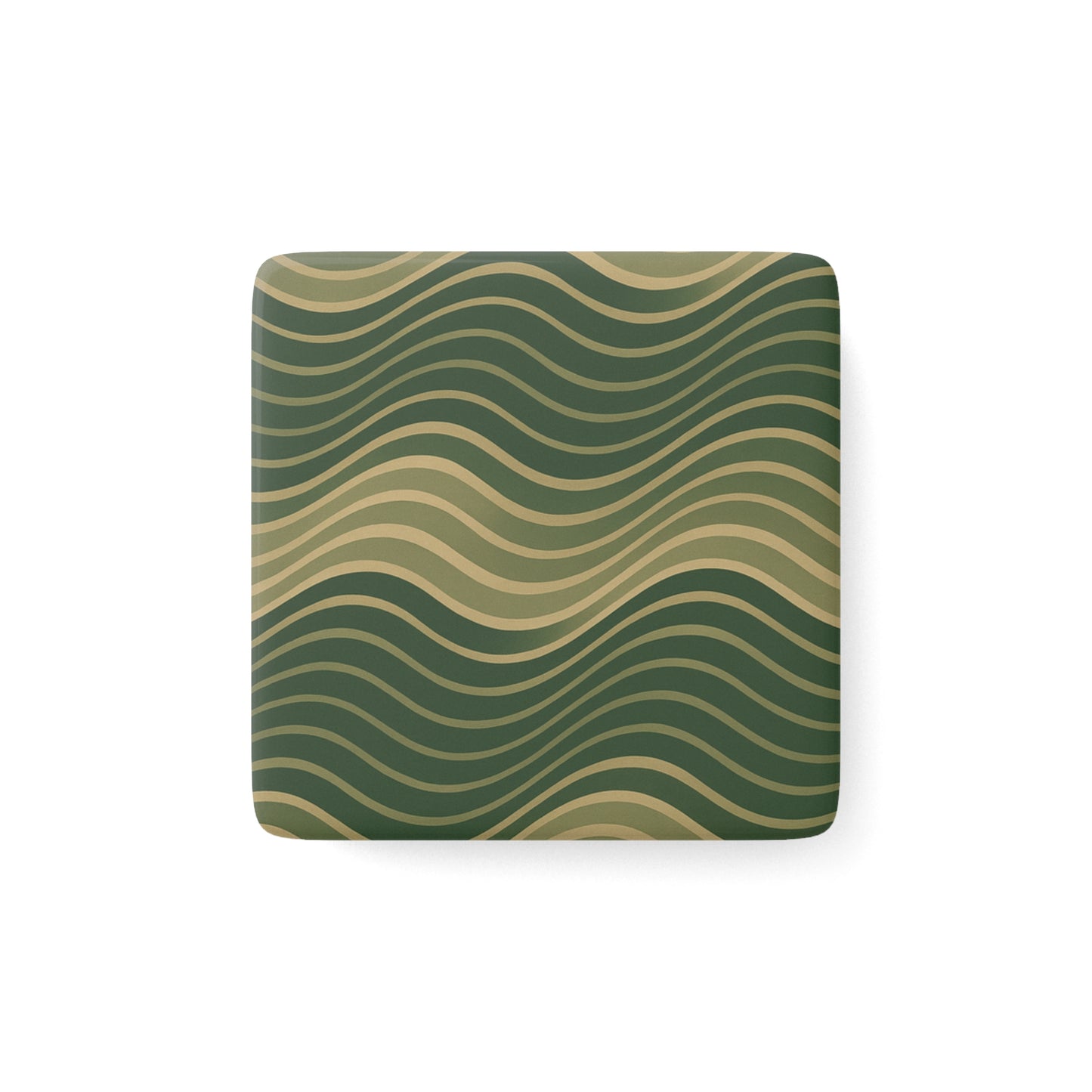 Porcelain Square Magnet -
