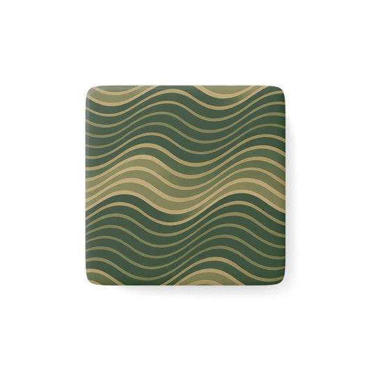 Porcelain Square Magnet -