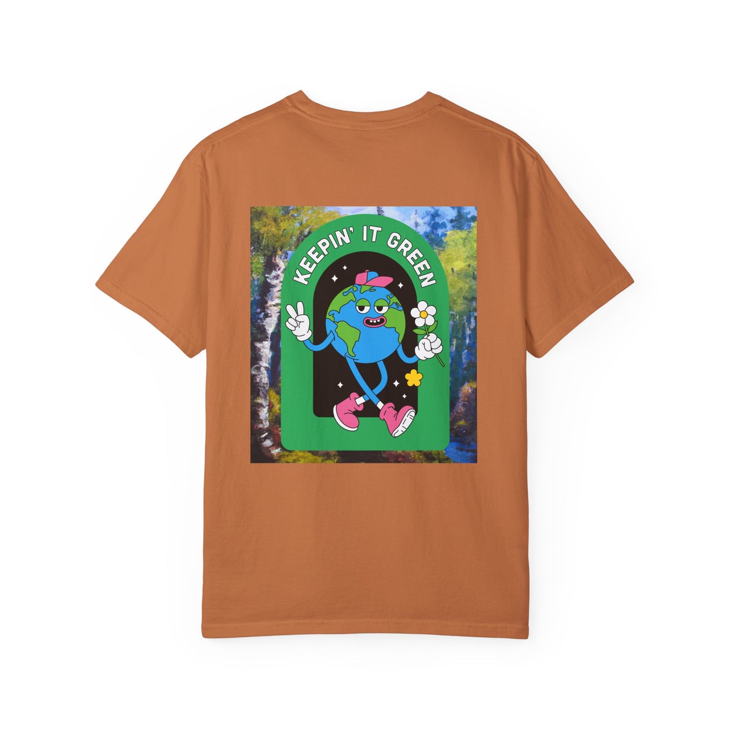 Unisex Garment-Dyed T-shirt - Think Green