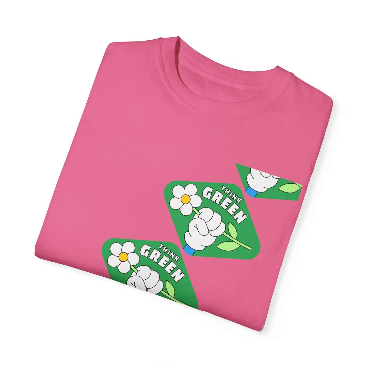 Unisex Garment-Dyed T-shirt - Think Green