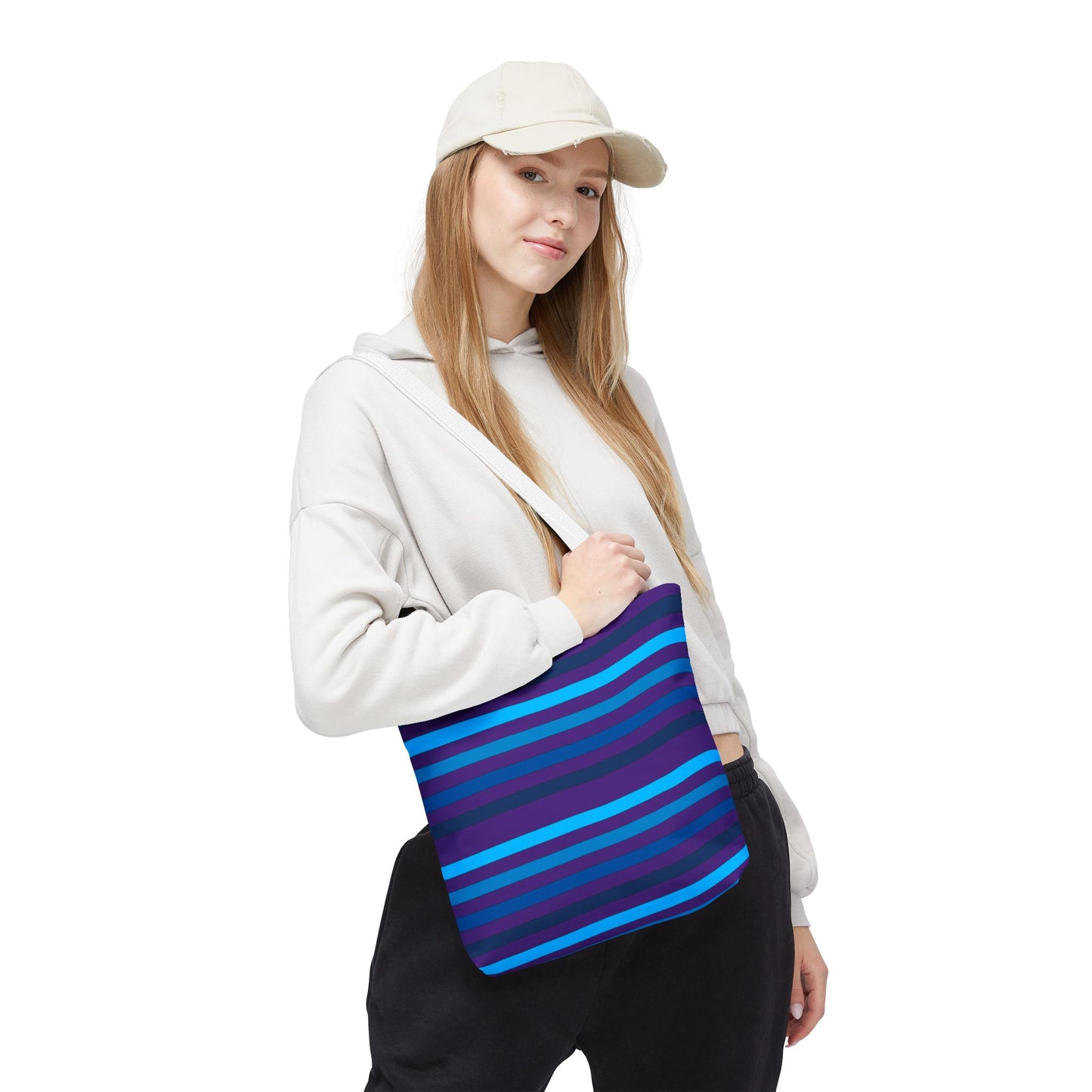 Purple/Blue Tote Bag