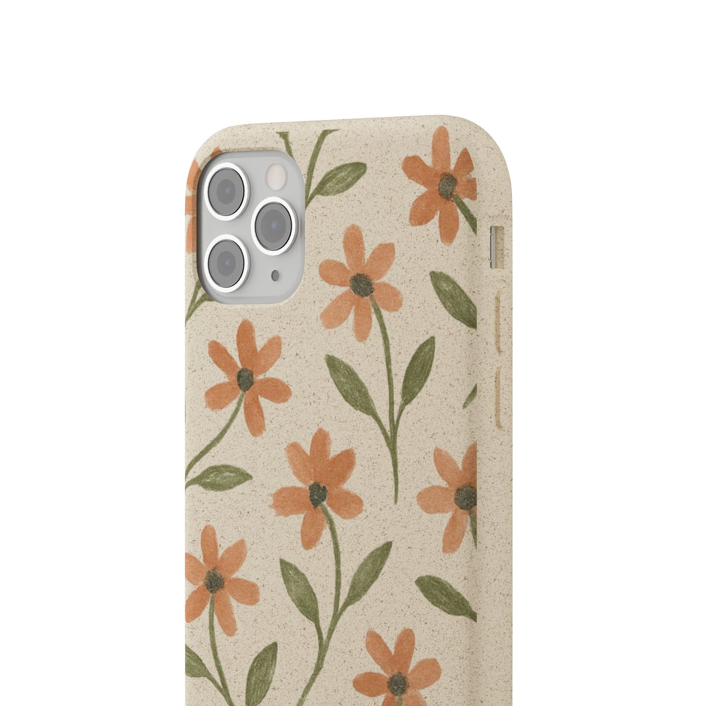 Floral Phone Case - Biodegradable Protective Cover