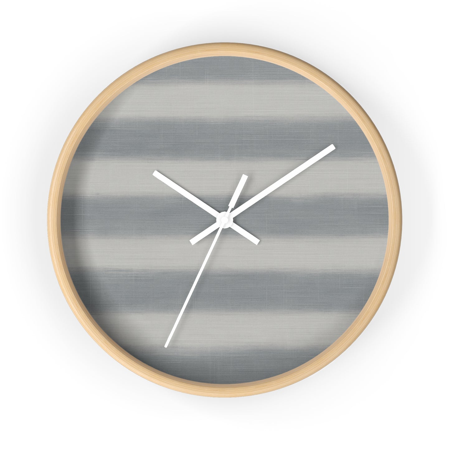 Loom Light Stripes Wall Clock – Mist Fade