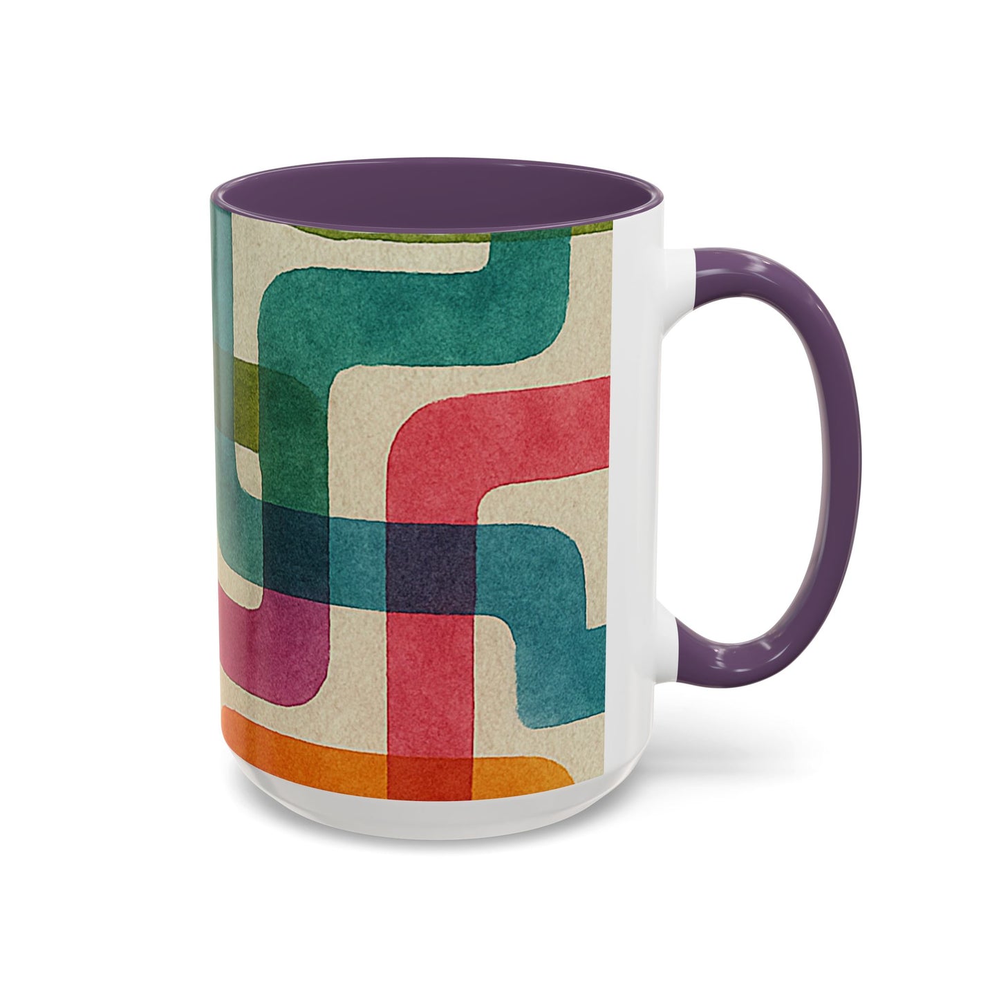 Retro Color Curves Coffee Mug