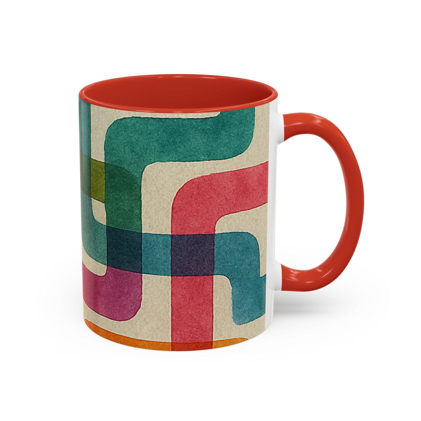 Retro Color Curves Coffee Mug