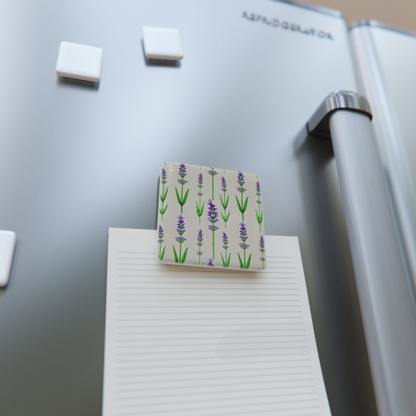 Lavender Calm Porcelain Magnet