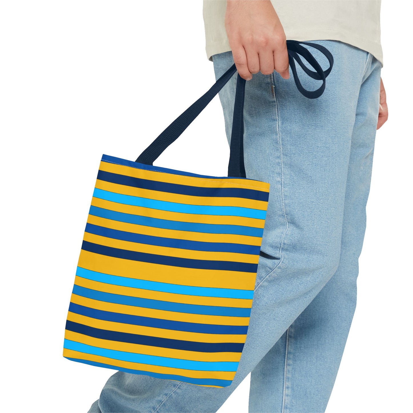 Yellow/Blue Tote Bag