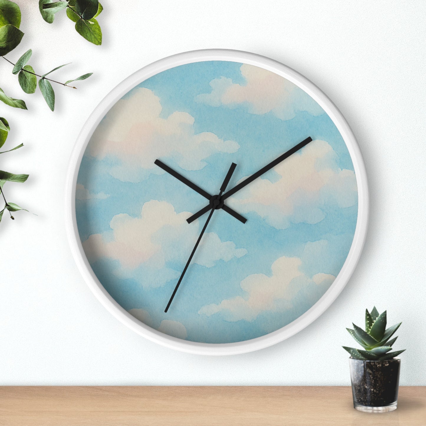 Cloud Wall Clock