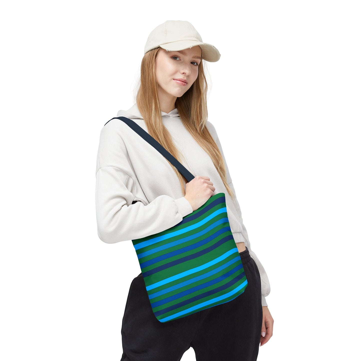 Green/Blue Tote Bag