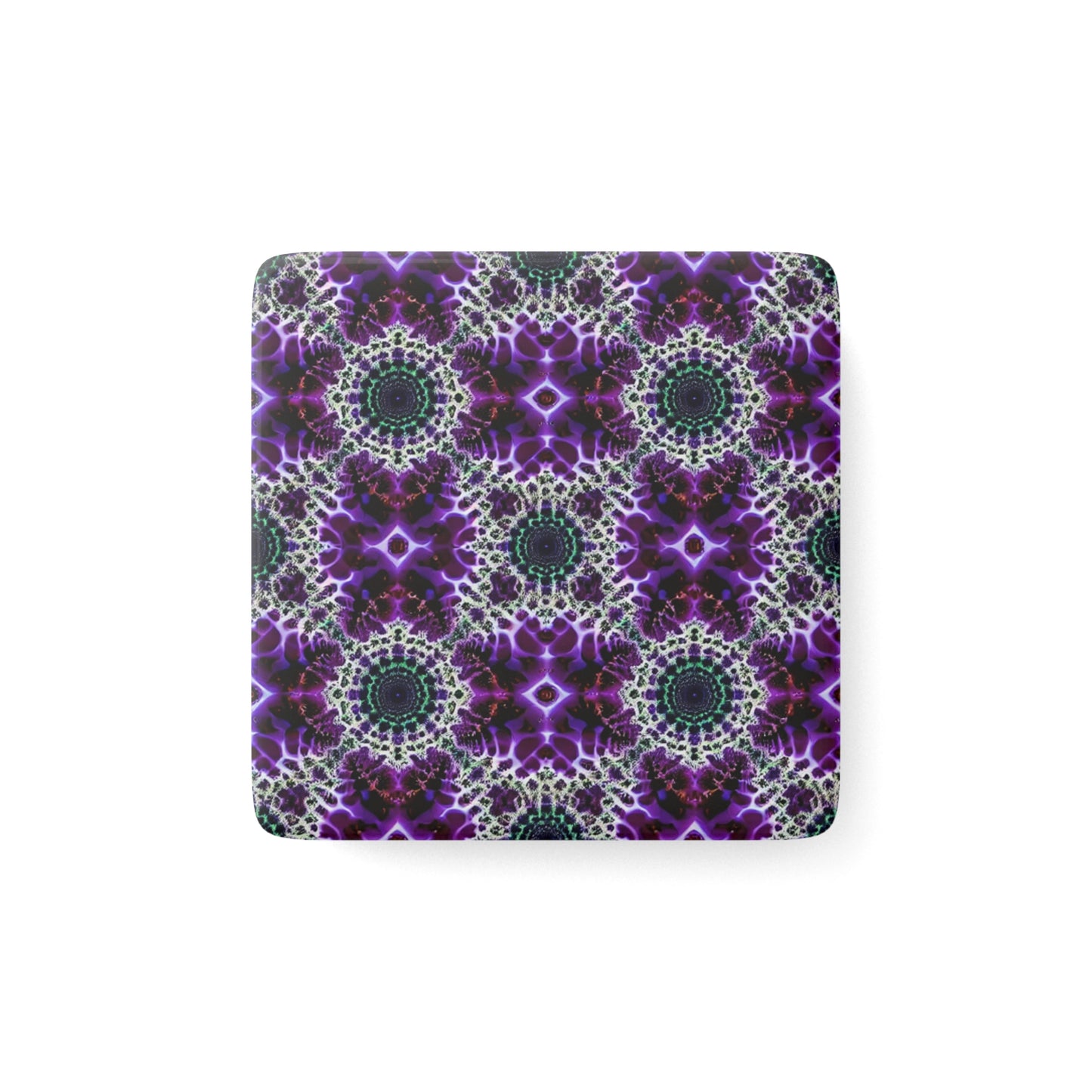 Purple Porcelain Magnet