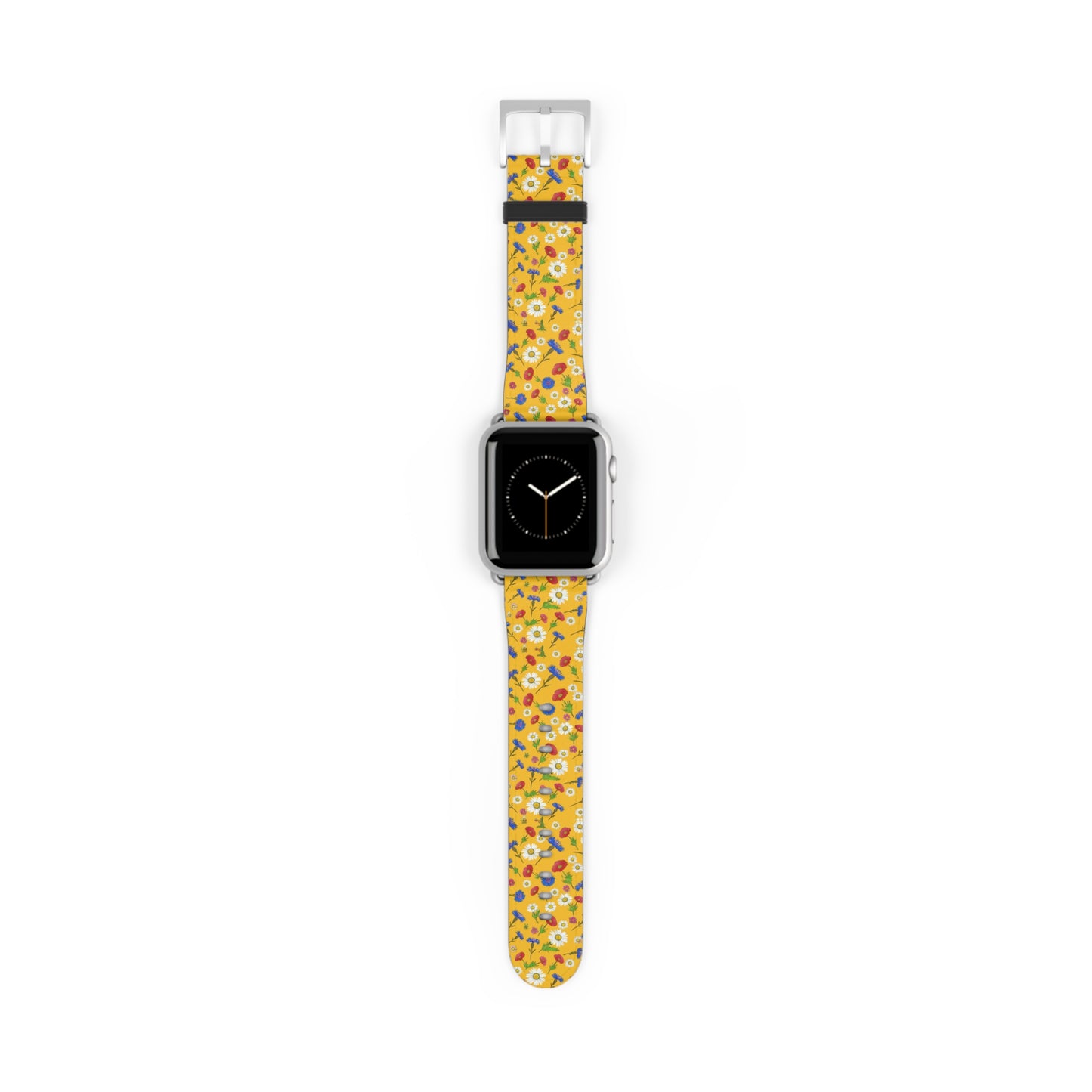 Floral Pattern Watch Band