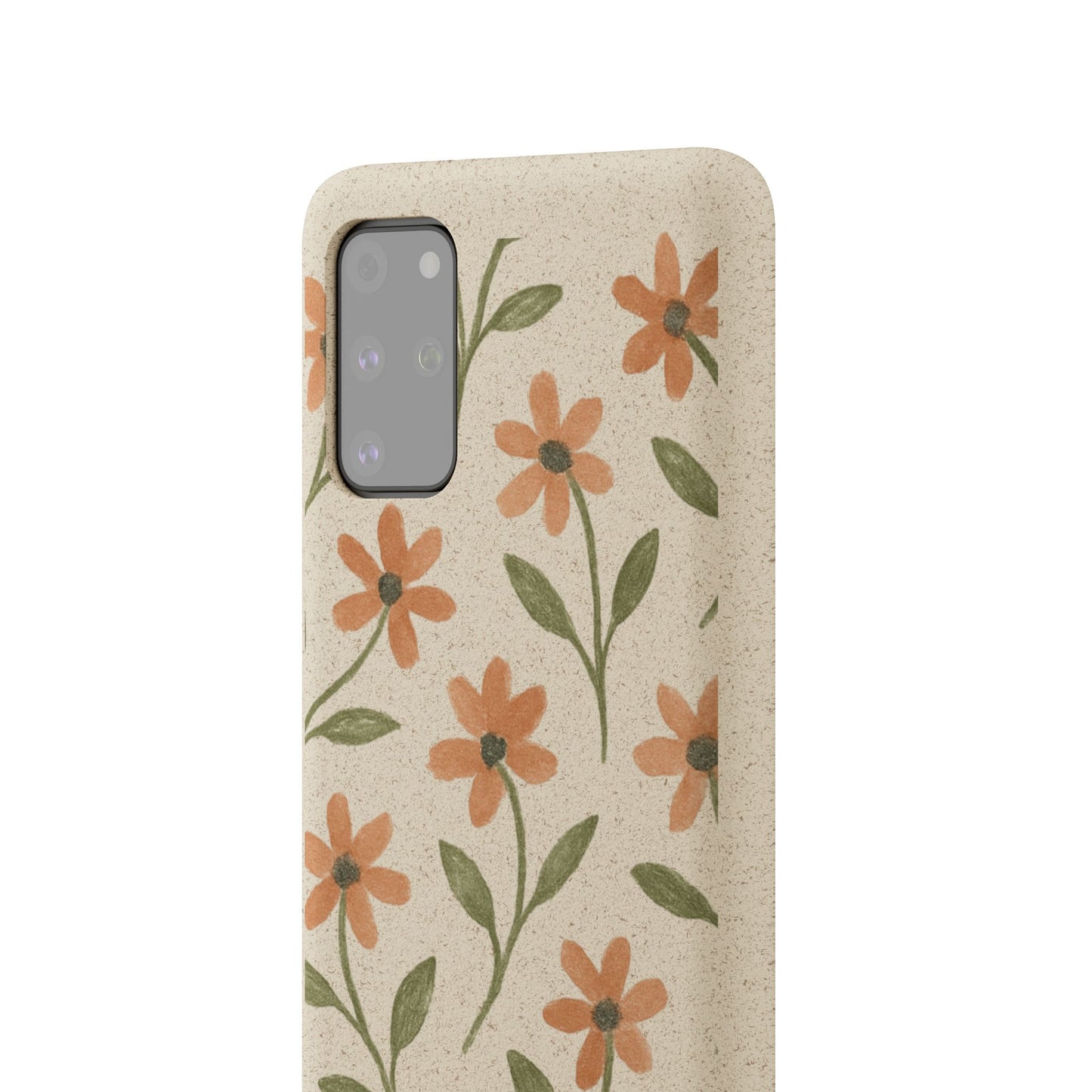 Floral Phone Case - Biodegradable Protective Cover