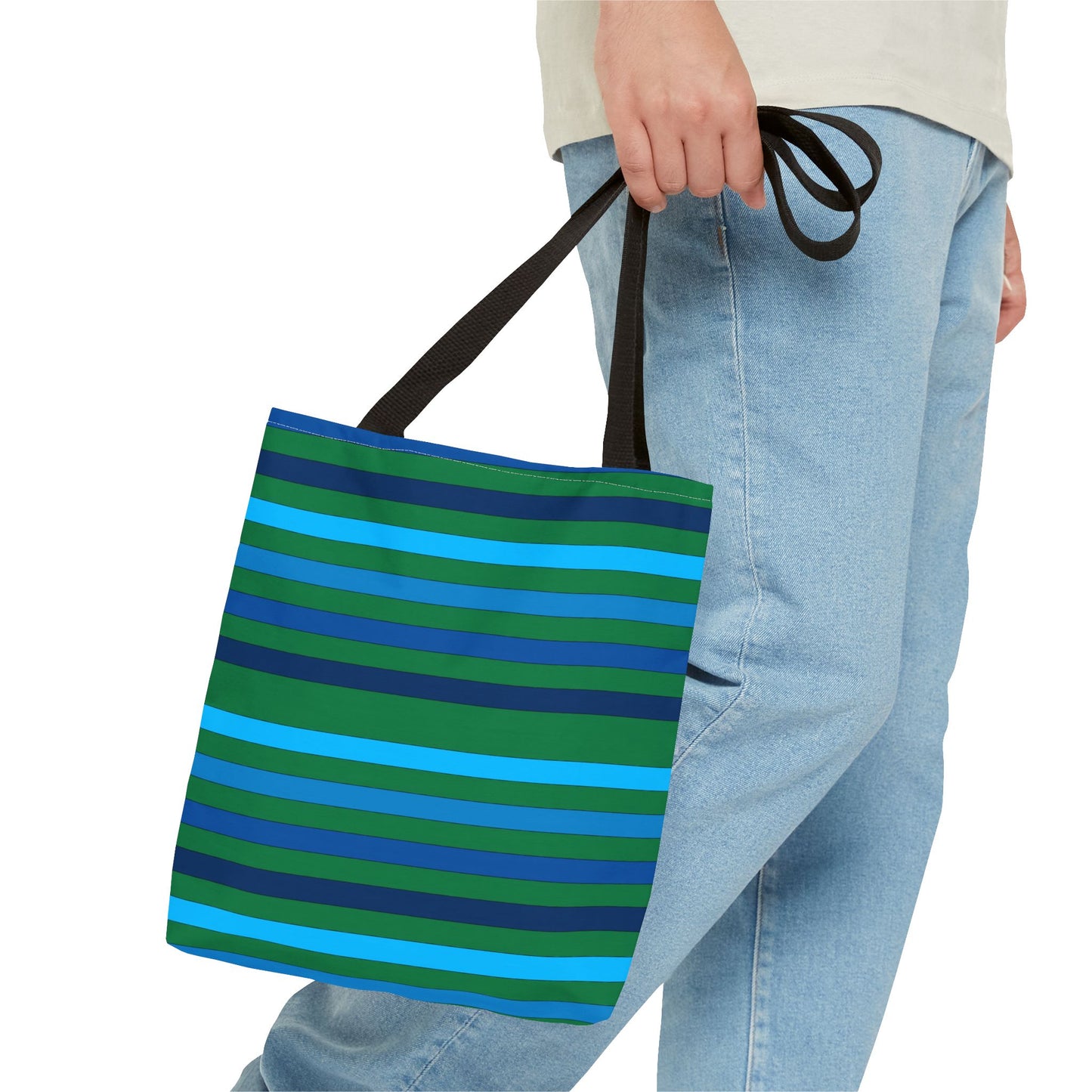 Green/Blue Tote Bag