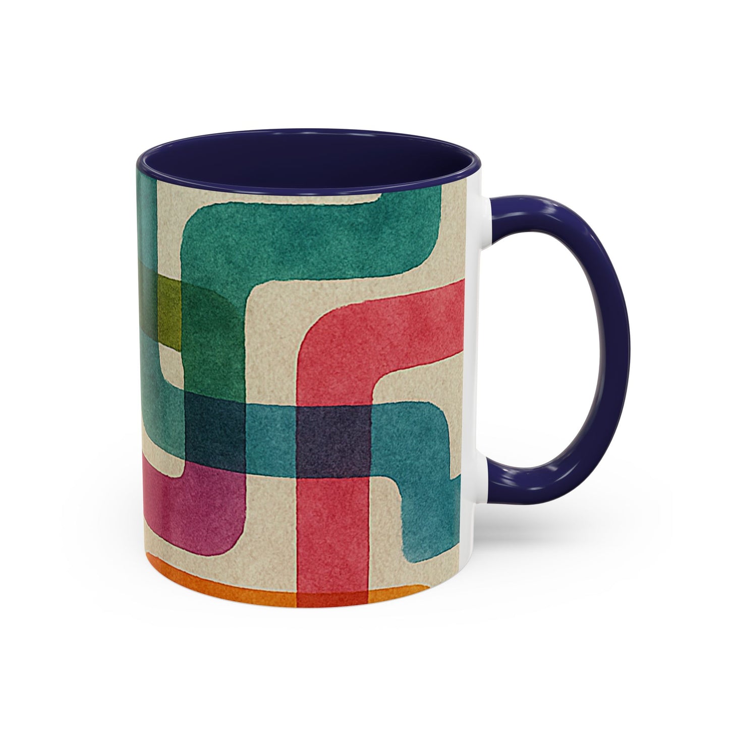 Retro Color Curves Coffee Mug