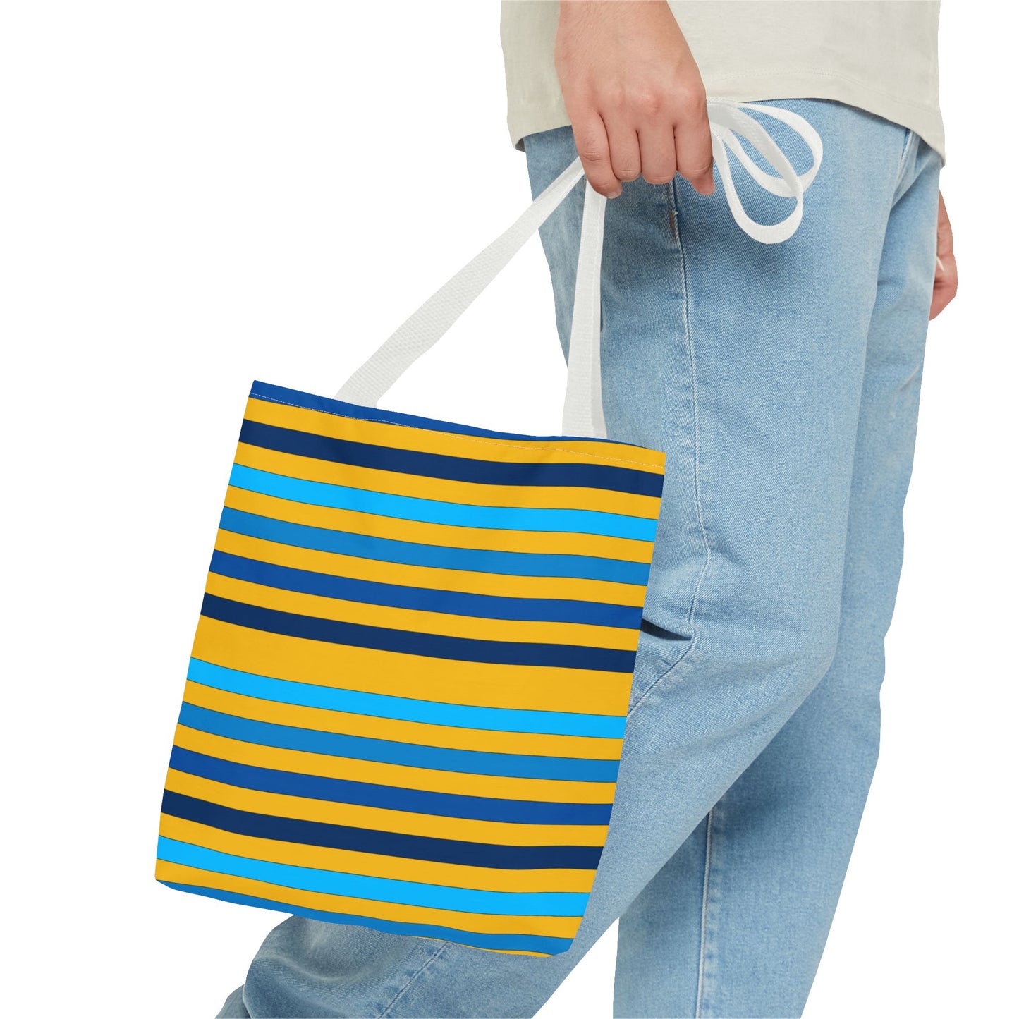 Yellow/Blue Tote Bag