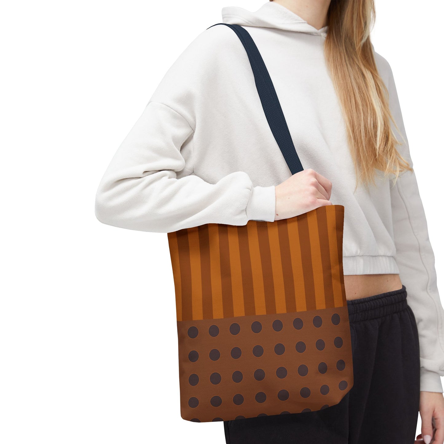 Tote Bag Stripes/Dots