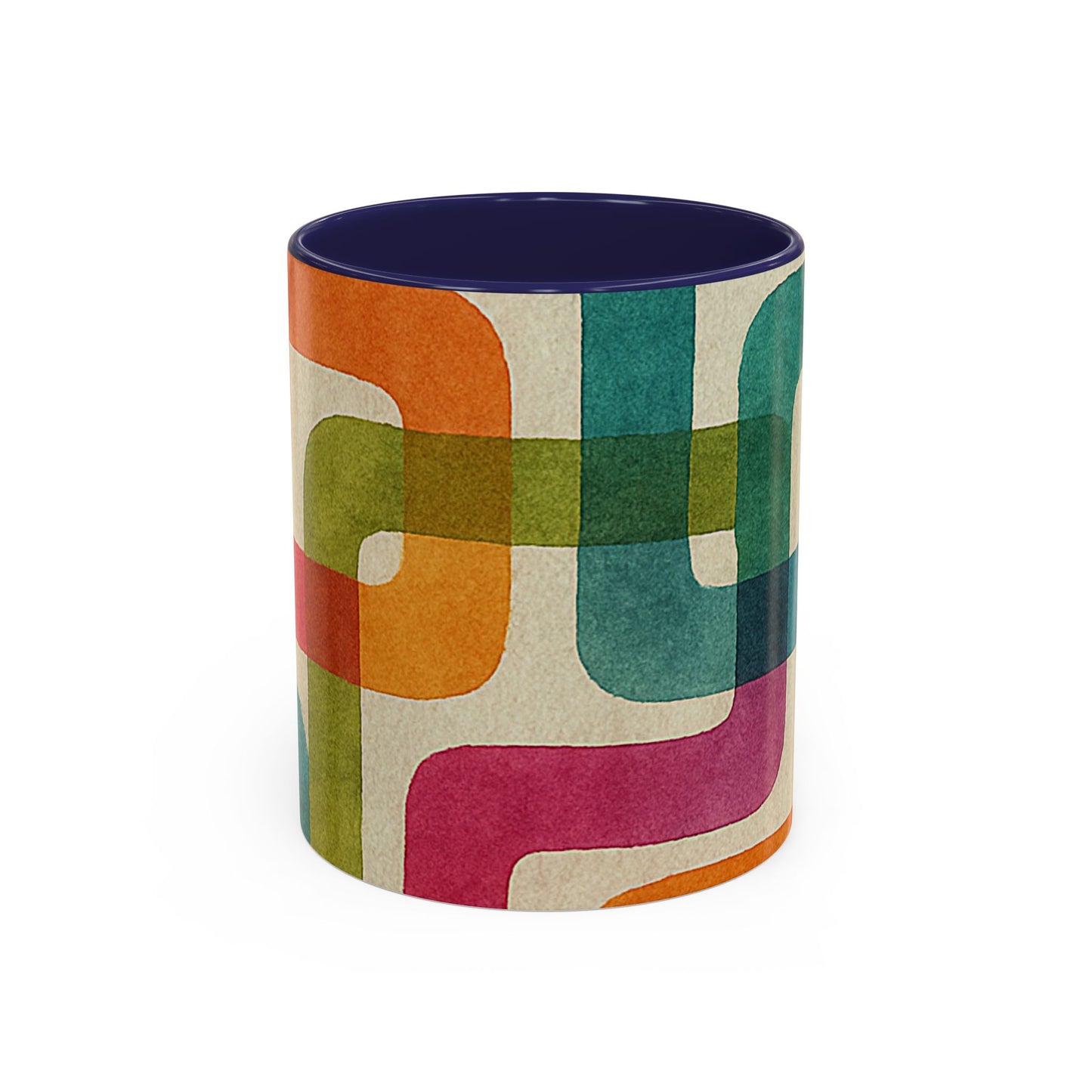 Retro Color Curves Coffee Mug