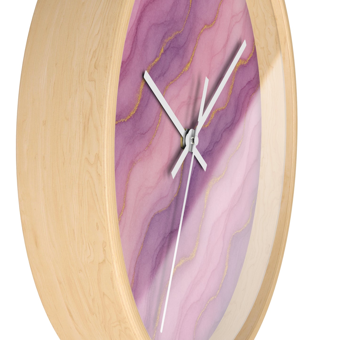 Marbled Flow Wall Clock – Rosecurrent