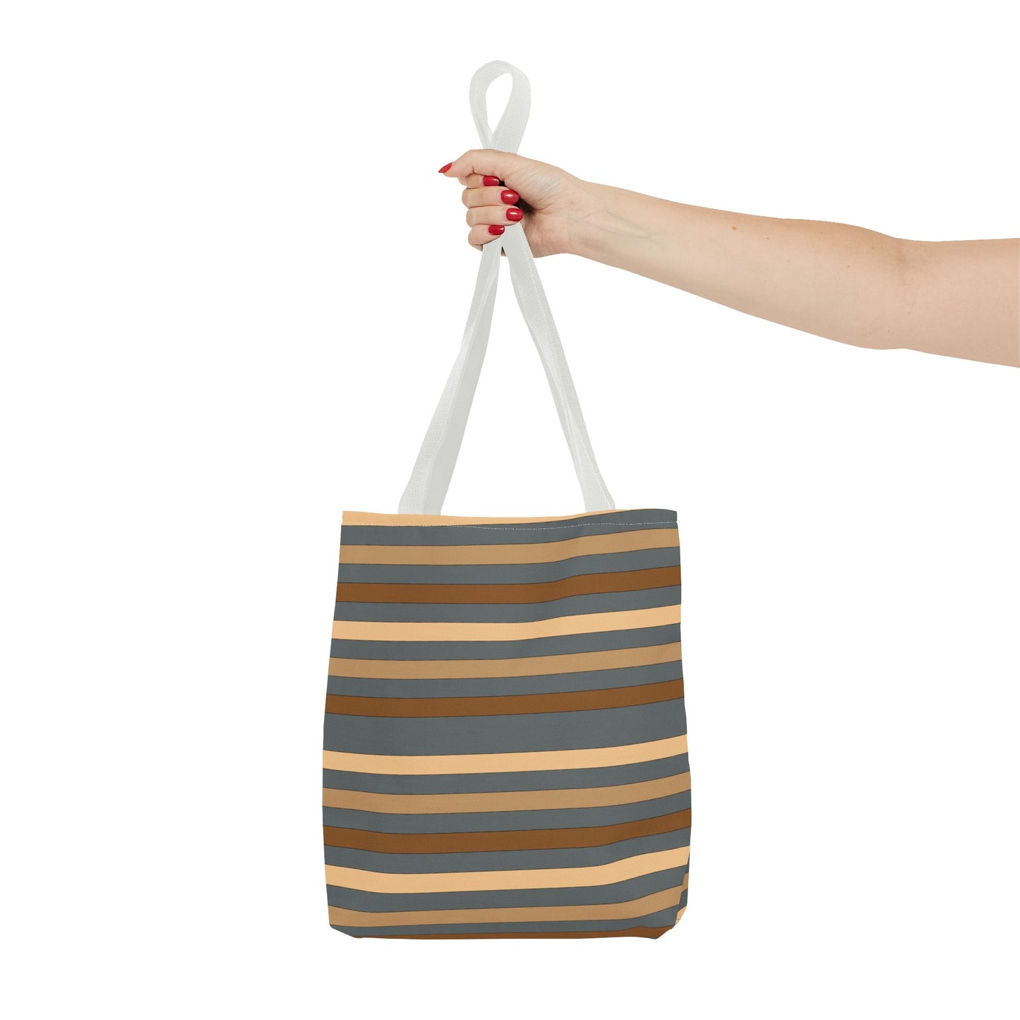 Grey/Brown Tote Bag