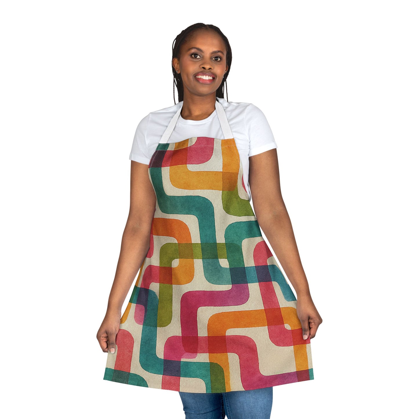 Retro Color Curves Apron