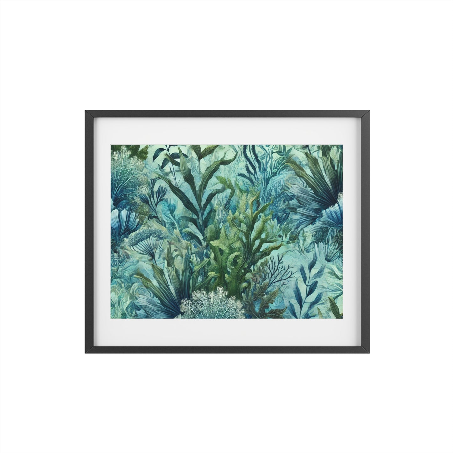 Framed Poster - Matte Finish Art for Coastal Decor
