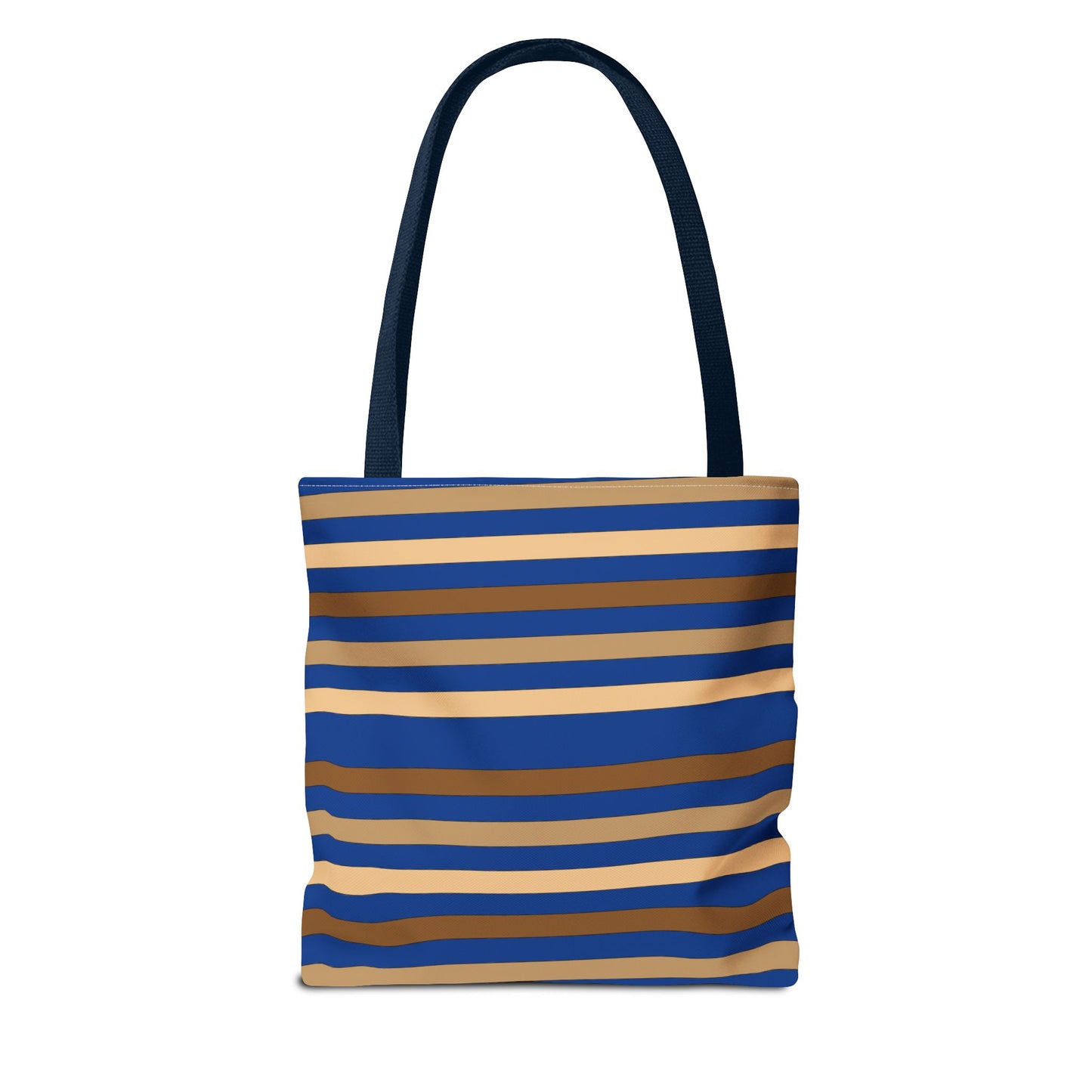Blue/Brown Tote Bag