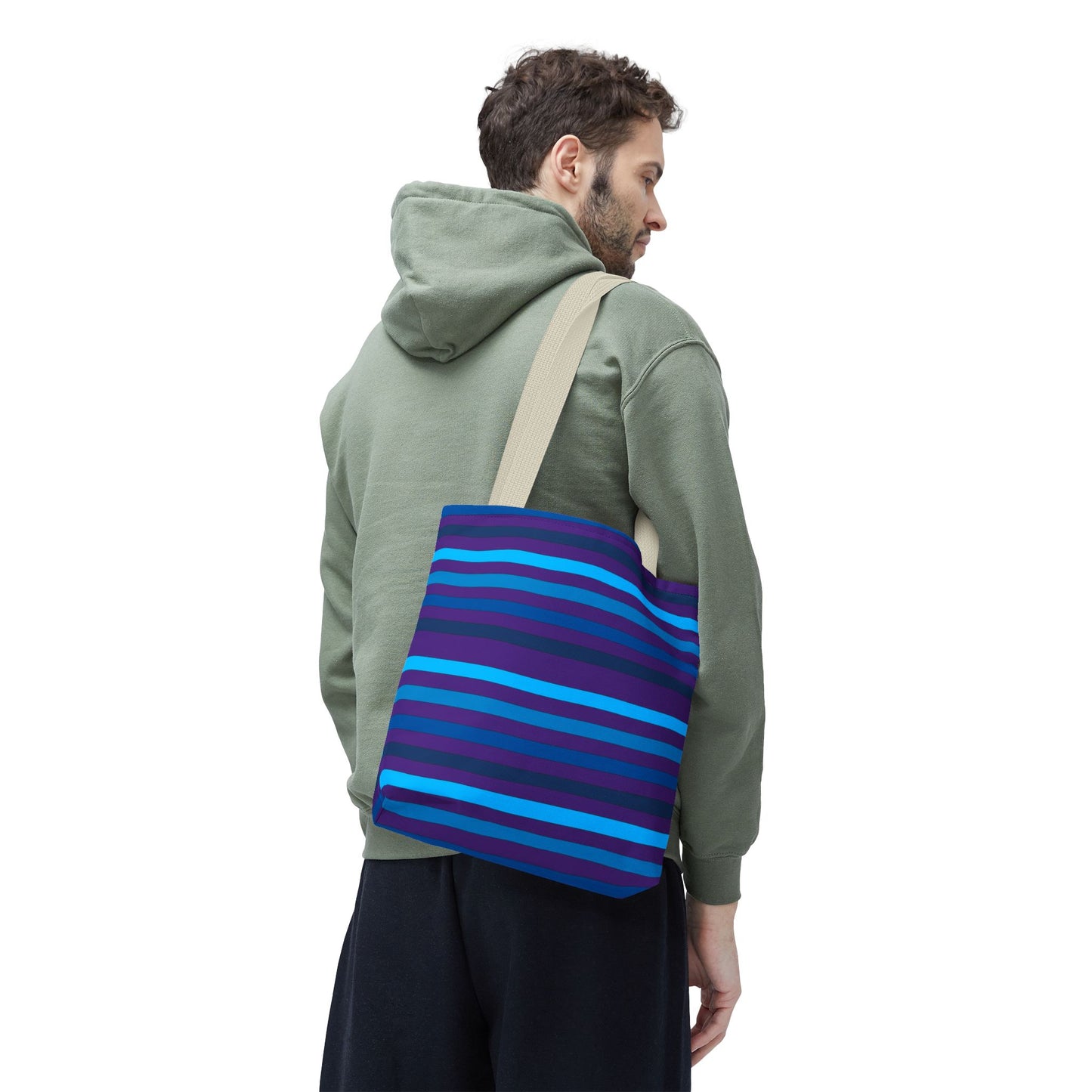 Purple/Blue Tote Bag