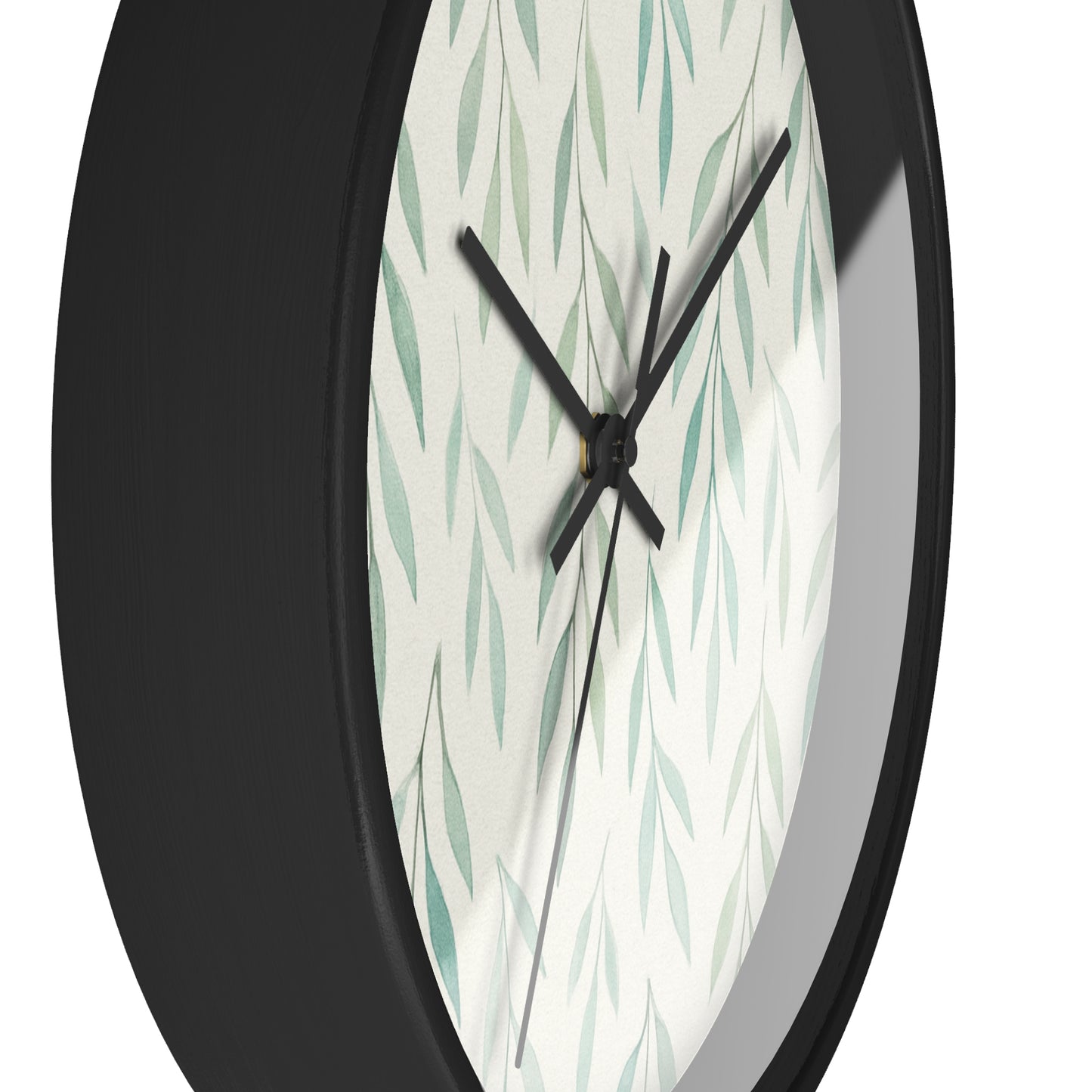 Botanical Leaf Wall Clock – Nature-inspired Home Decor