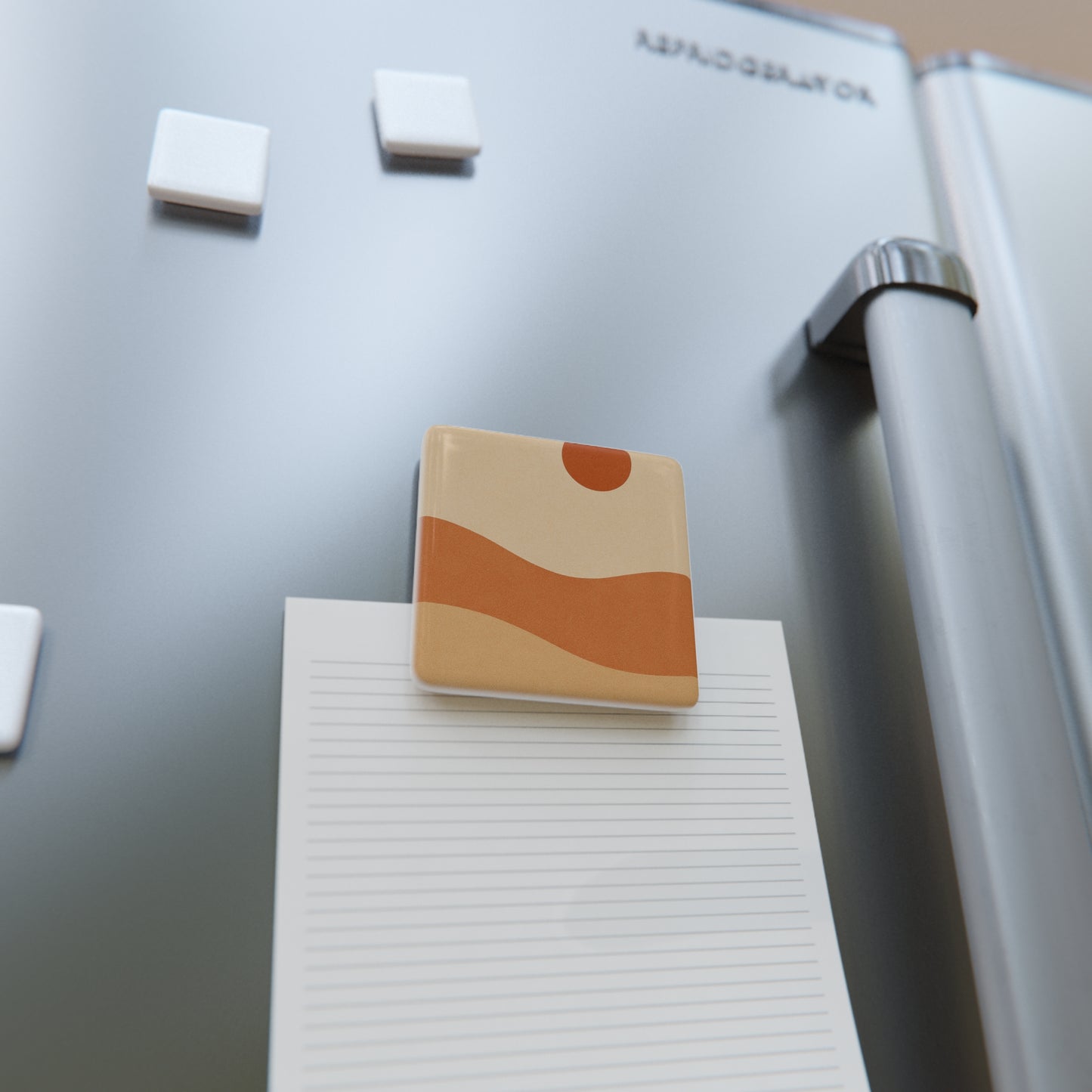 Porcelain Square Magnet -