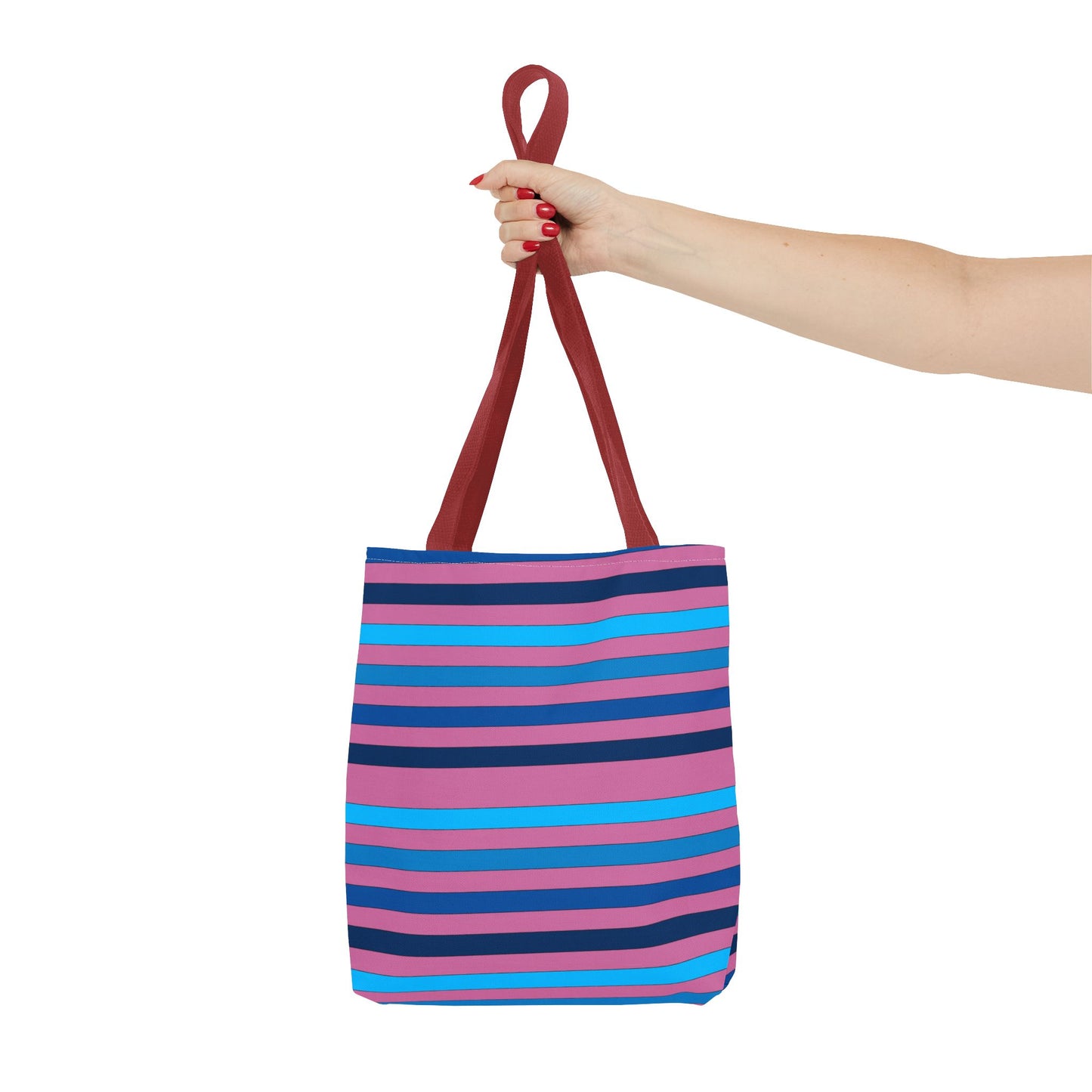 Pink/Blue Tote Bag