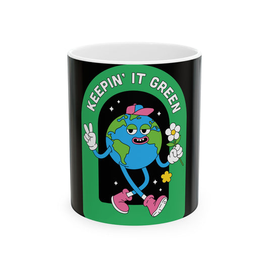 Keep it Geen Ceramic Mug