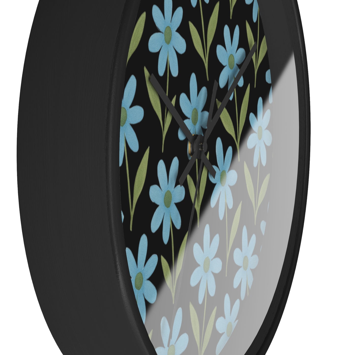 Meadow Bloom - Wall Clock - Bluebell