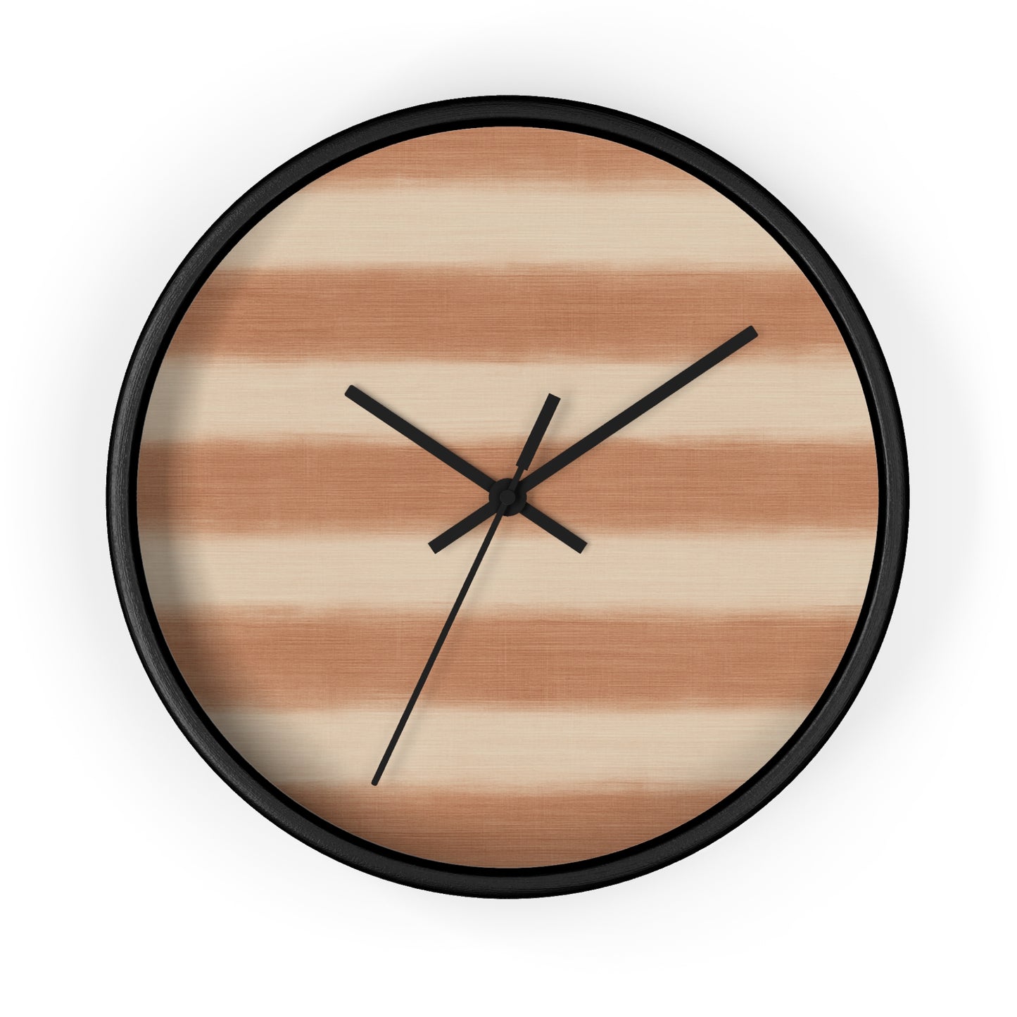 Loom Light Stripes Wall Clock – Clay Fade