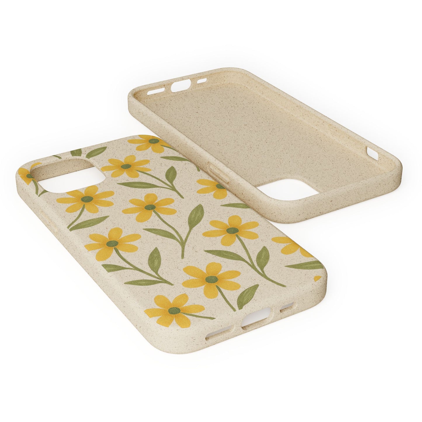 Meadow Bloom Biodegradable Phone Case - Marigold