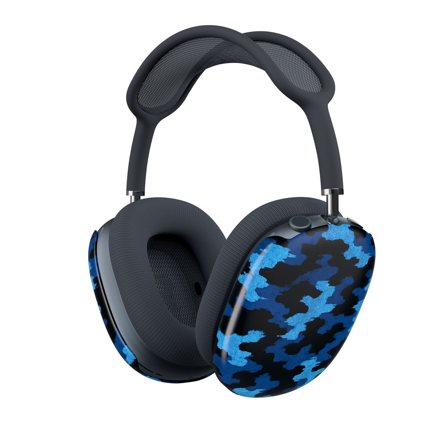 Blue Camo AirPod Max Case — Protective Printed Headphone Covers