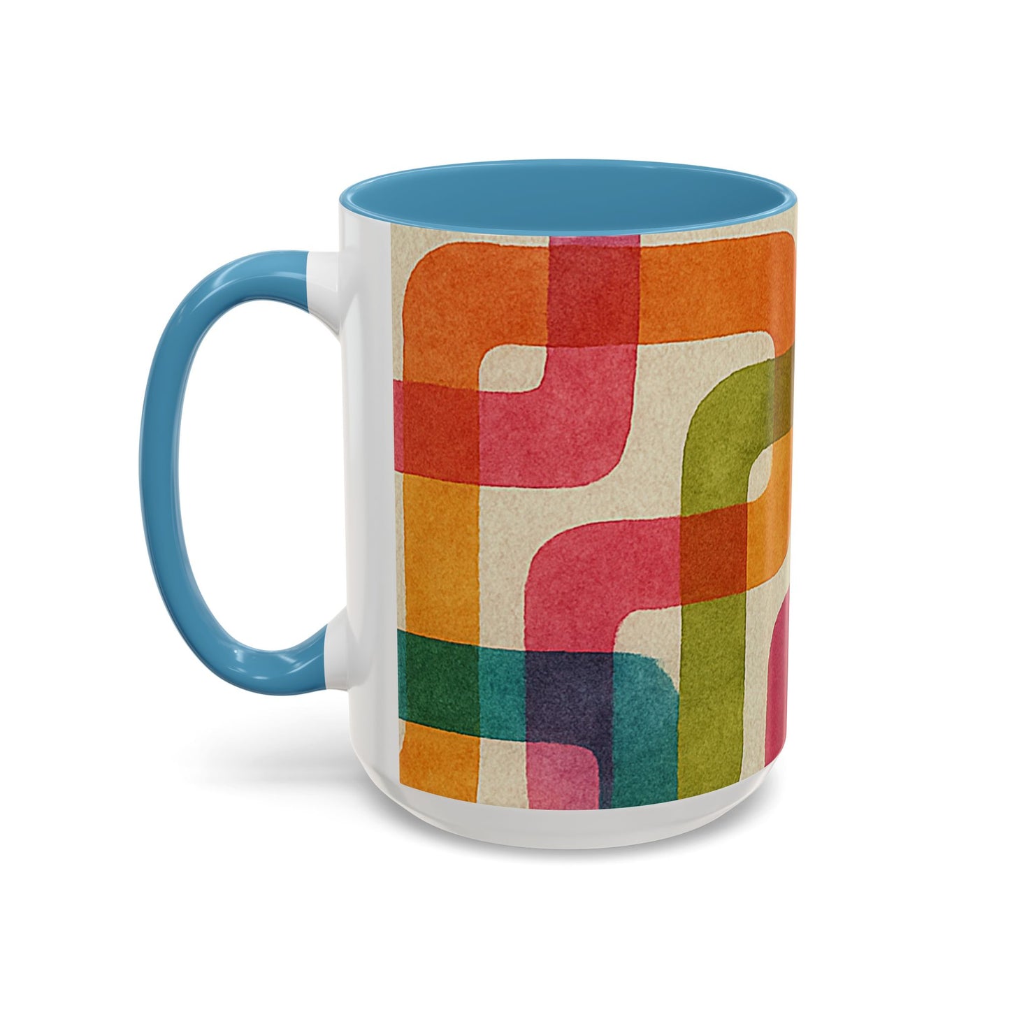 Retro Color Curves Coffee Mug