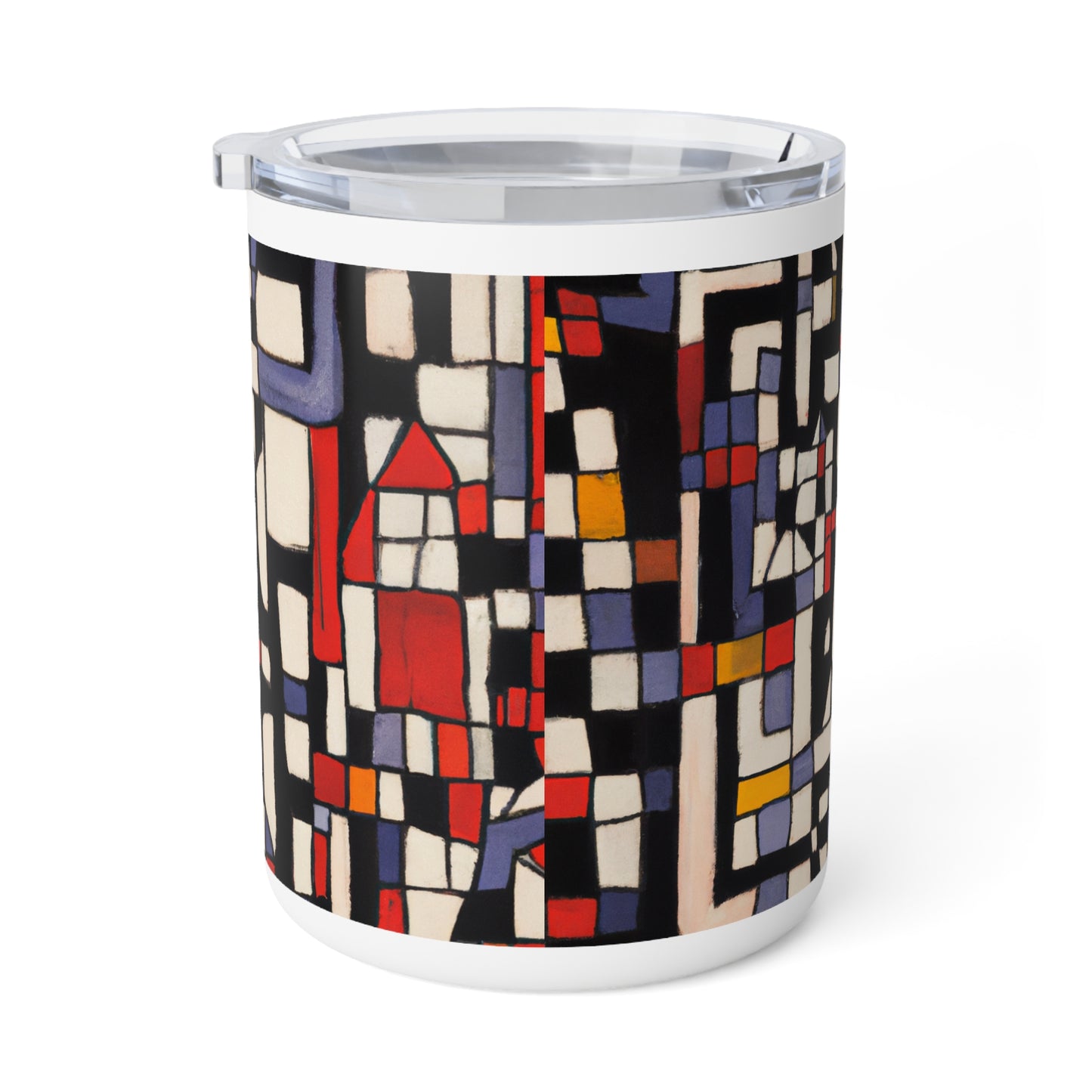 Modern Blocks Insulated Coffee Mug, 10oz