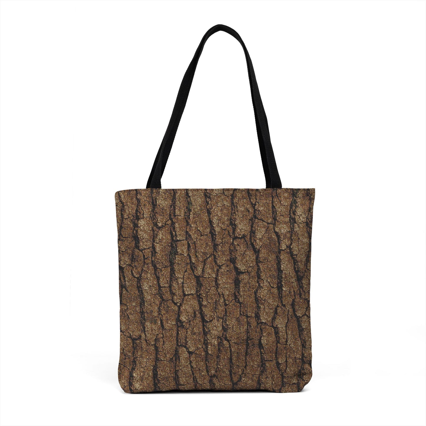 Tree Bark Camouflage Woven Tote
