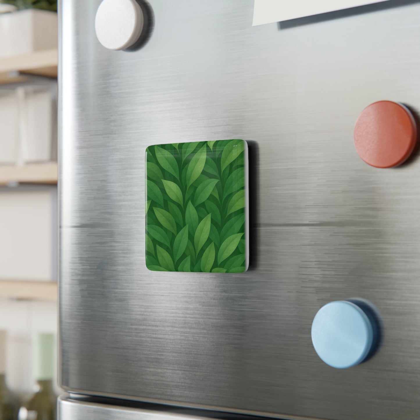 Porcelain Square Magnet -