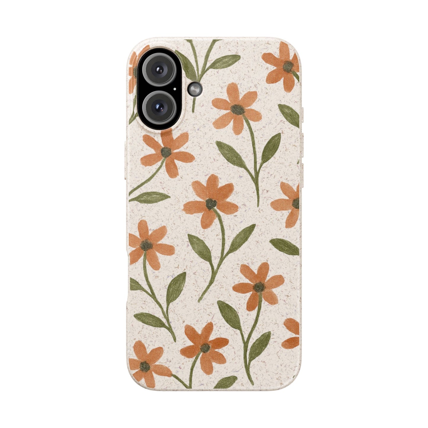 Floral Phone Case - Biodegradable Protective Cover