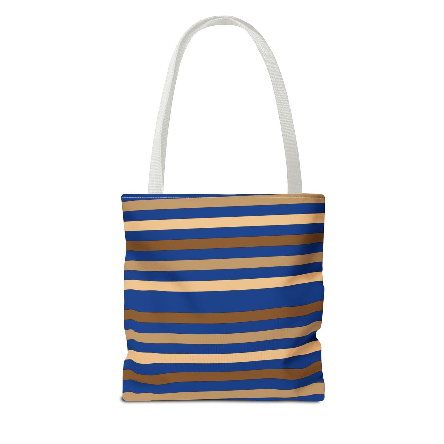 Blue/Brown Tote Bag