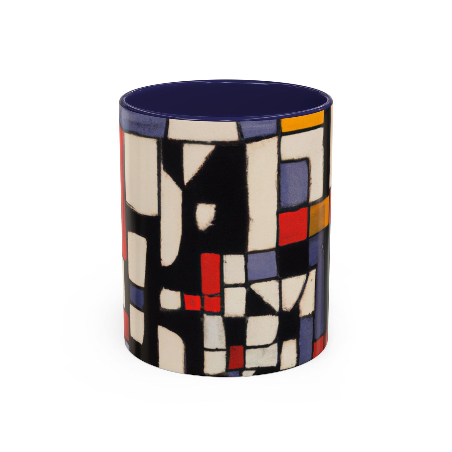 Modern Blocks Accent Coffee Mug, 11oz