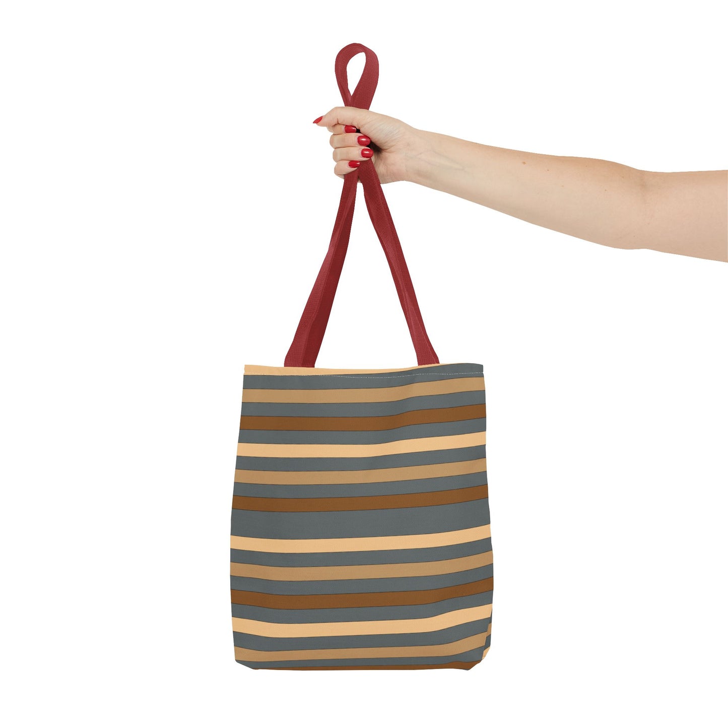 Grey/Brown Tote Bag