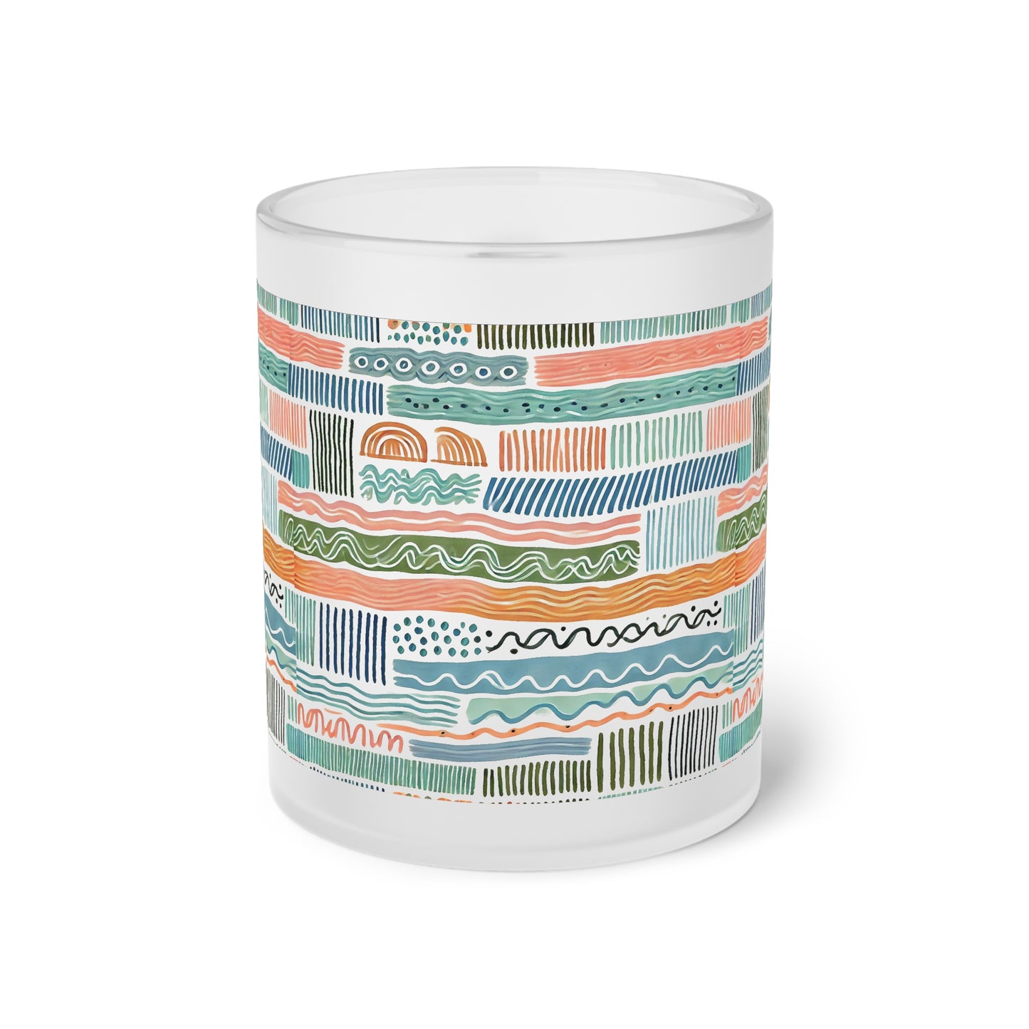 Frosted Glass Mug