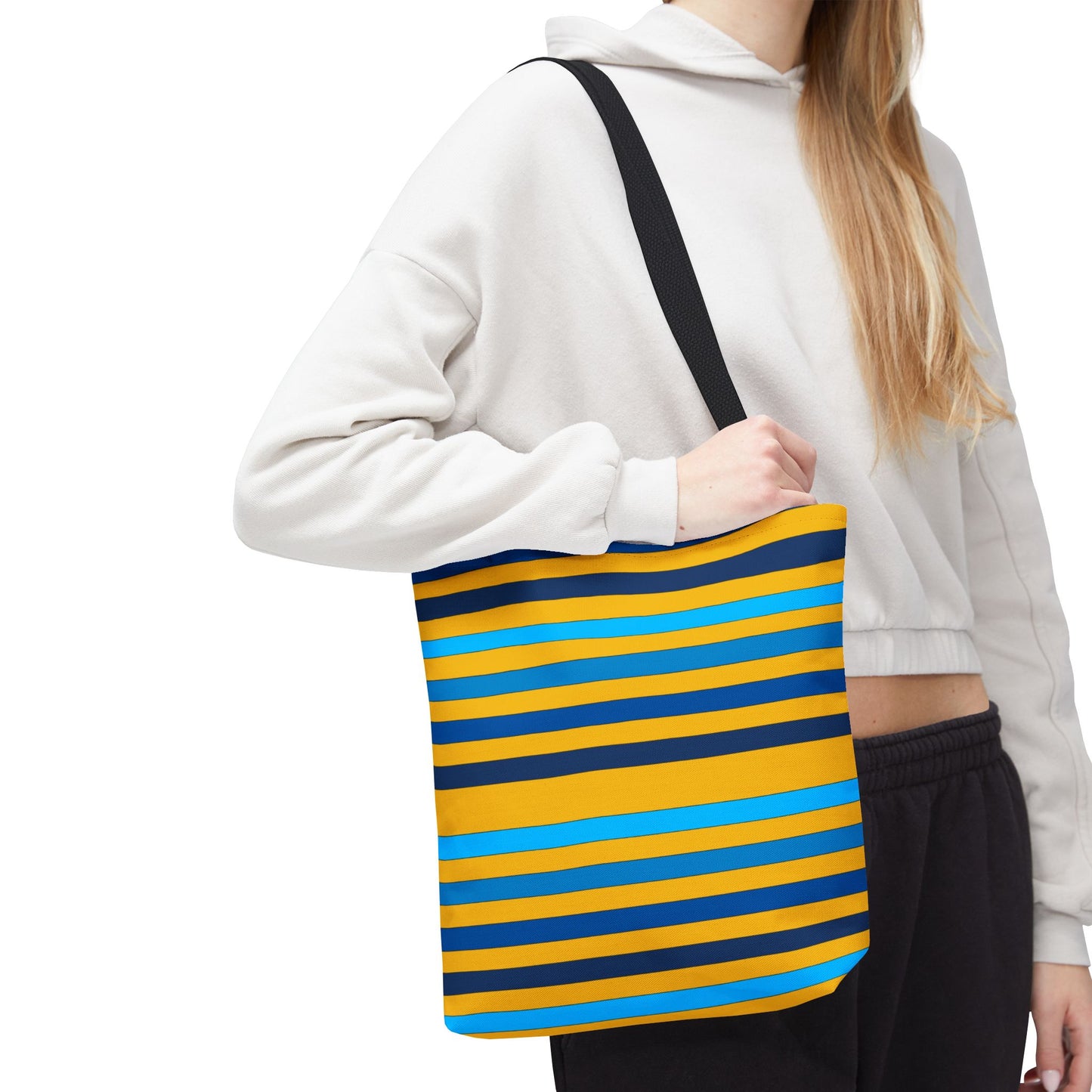 Yellow/Blue Tote Bag
