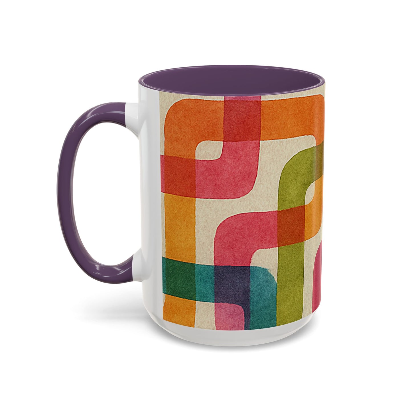 Retro Color Curves Coffee Mug