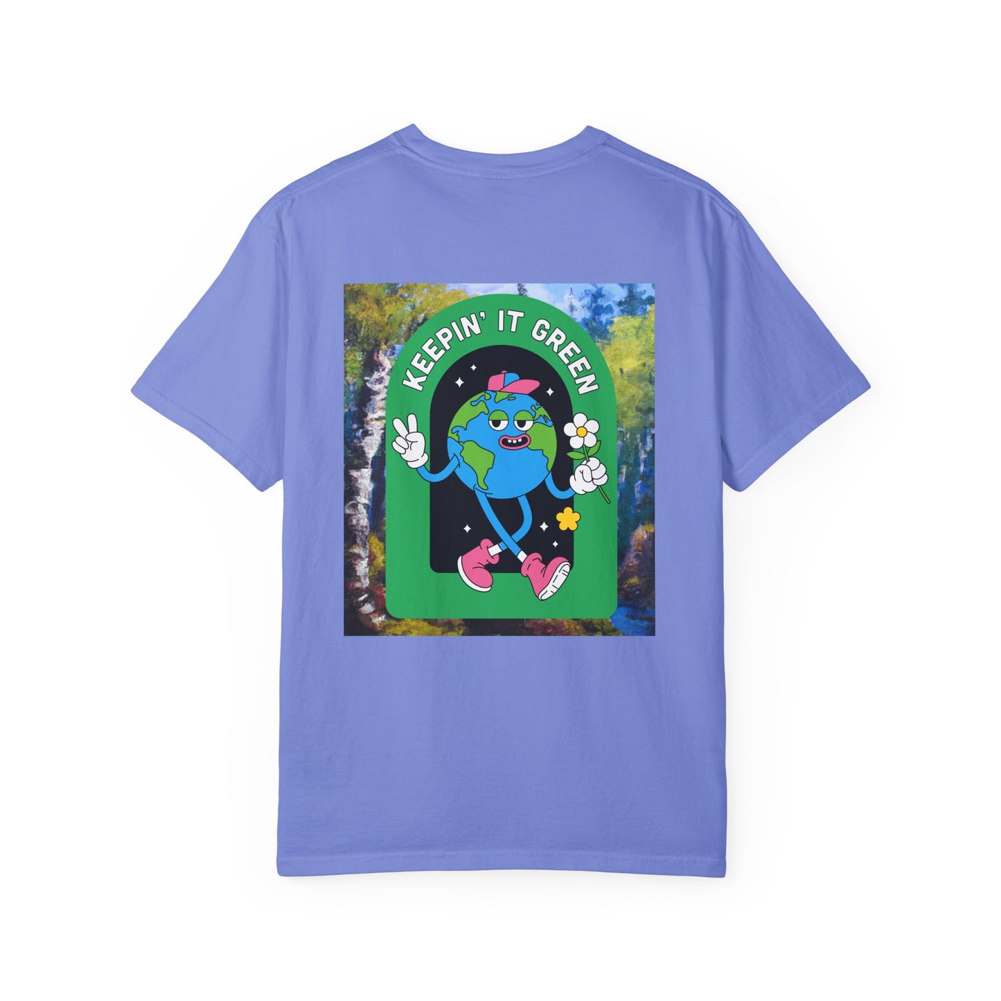 Unisex Garment-Dyed T-shirt - Think Green