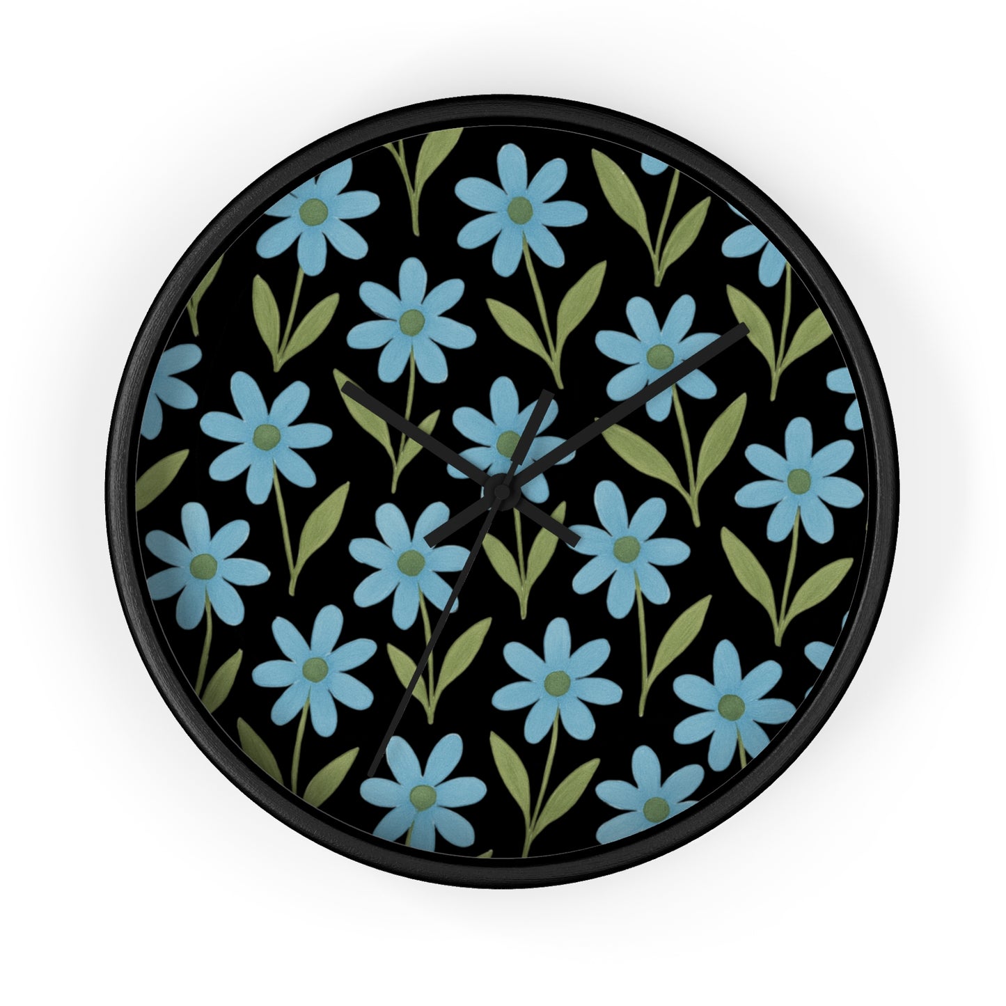 Meadow Bloom - Wall Clock - Bluebell