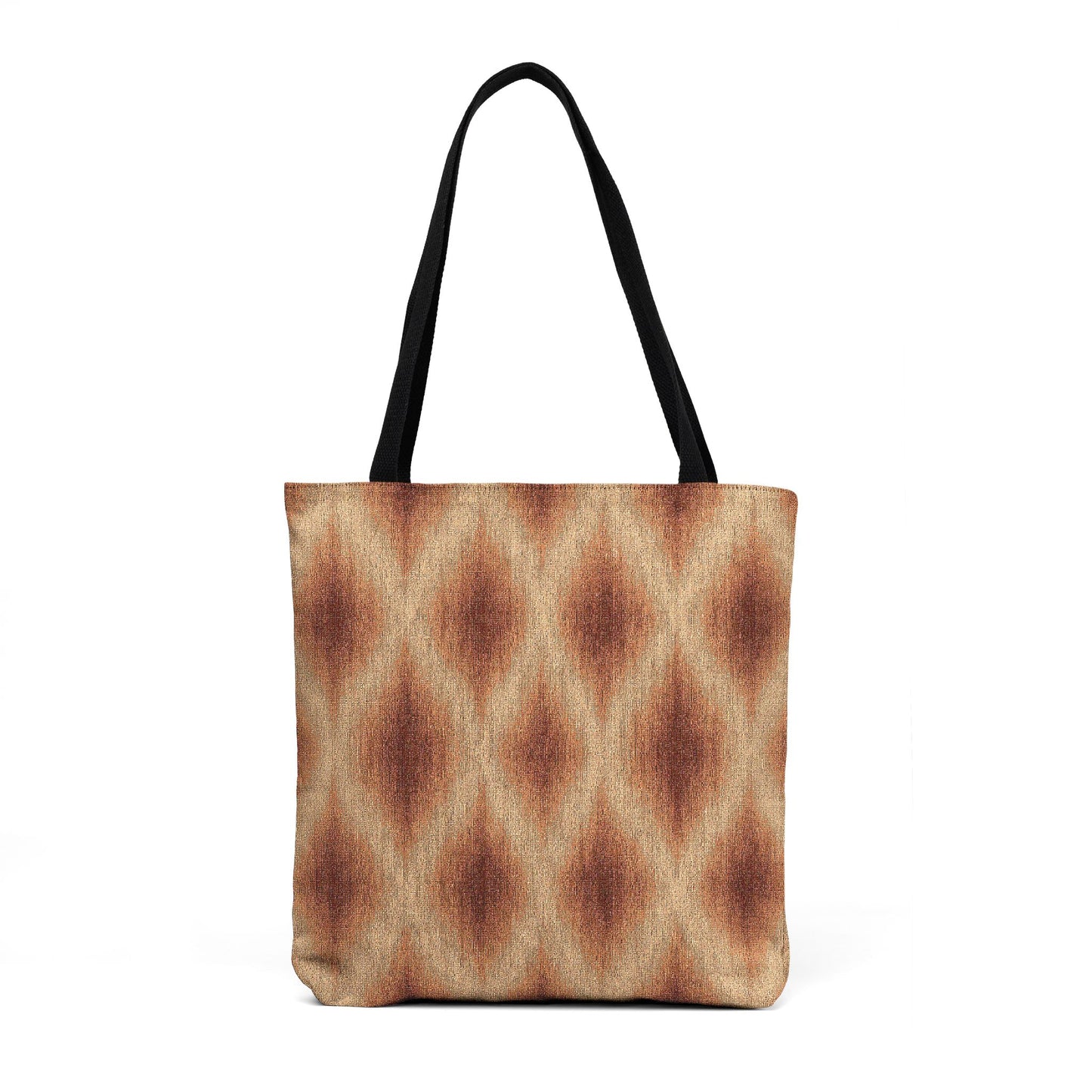 Canyon Ember Ikat Woven Tote