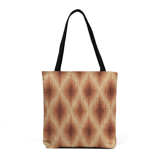 Canyon Ember Ikat Woven Tote
